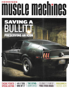 HEMMINGS MUSCLE MACHINES 2020 FEB - '71 CUDA,"BULLITT", 73 GTO, GS400,INTERIORS